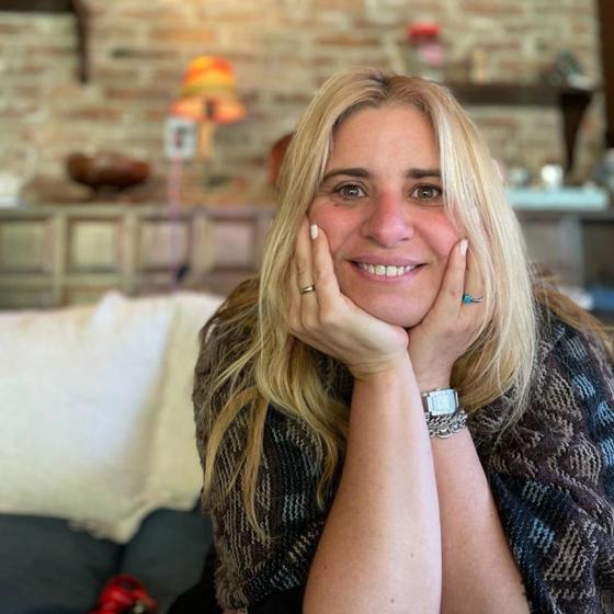 Alejandra Marina Cormio, sonriendo